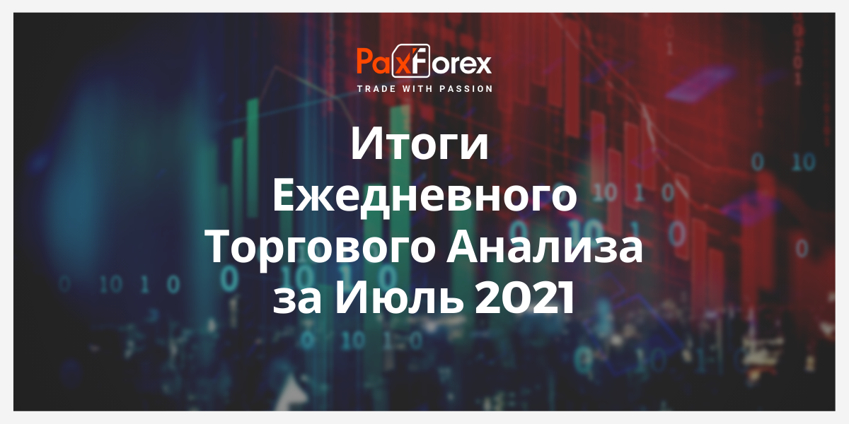 Итоги Ежедневного Торгового Анализа за Июль 2021 Года