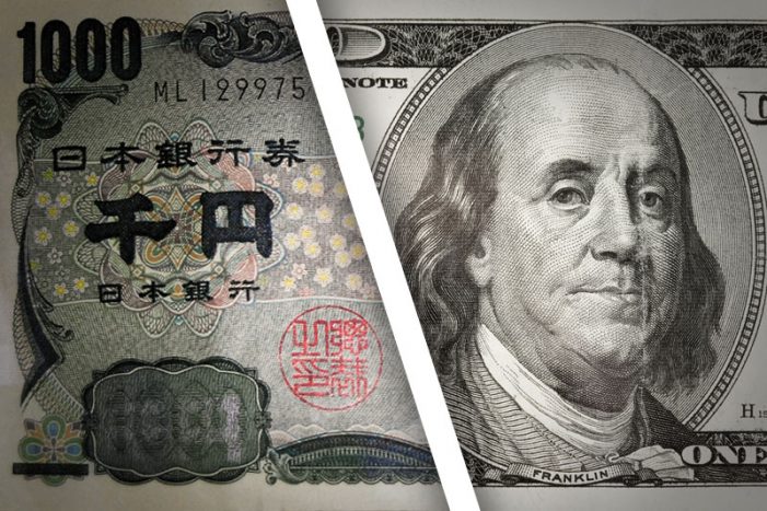 JPY растет к доллару