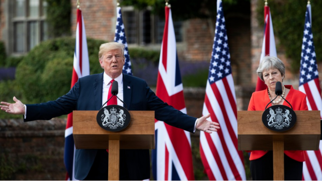 Финансовые новости - Трамп поддержал британский фунт